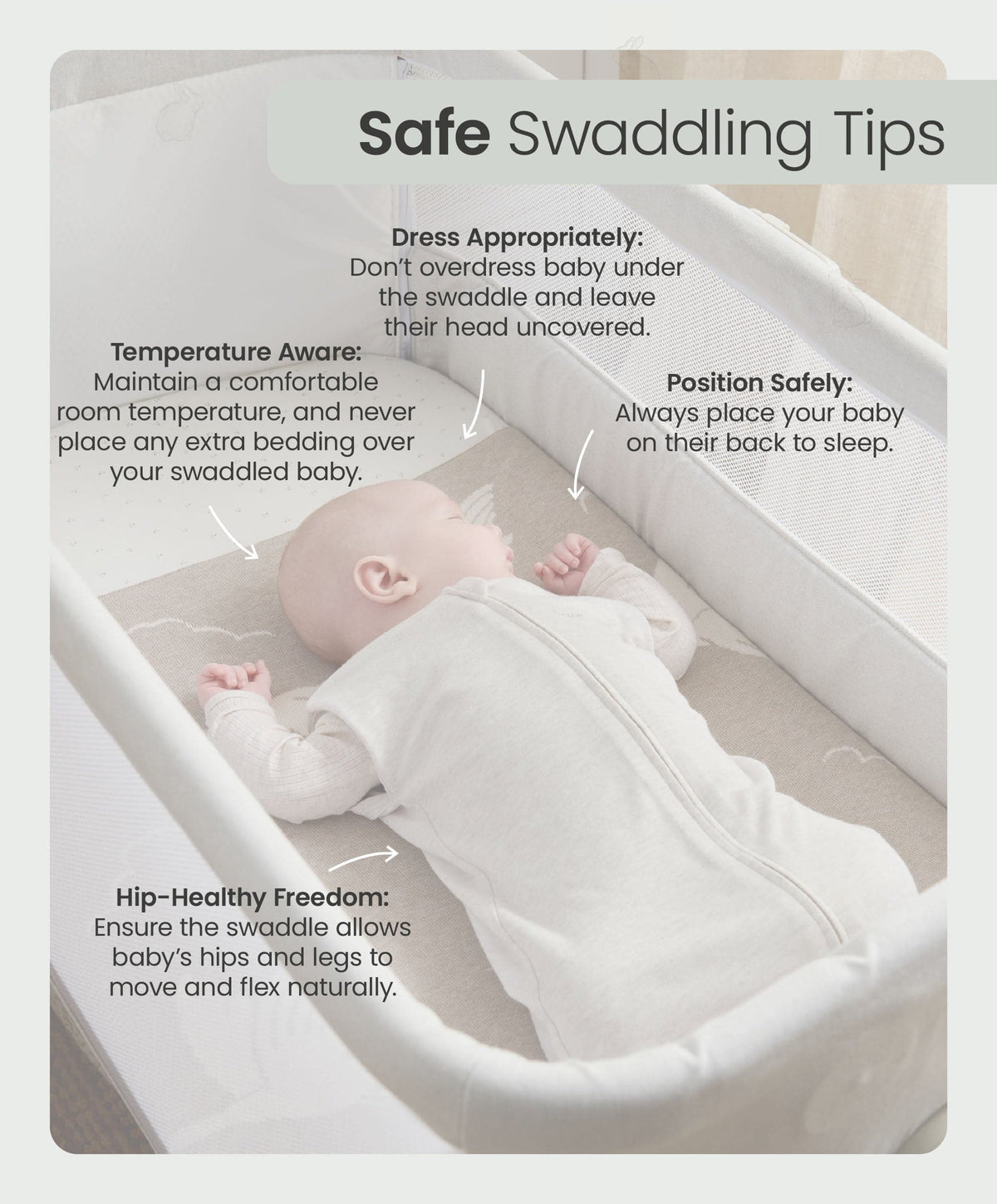 Dreampod Swaddle  (1.0 Tog) - Sage