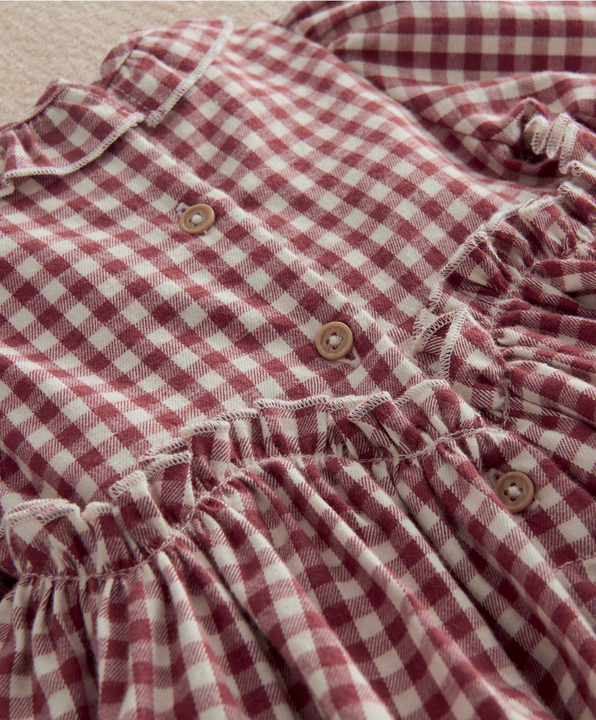 Red Gingham Dress