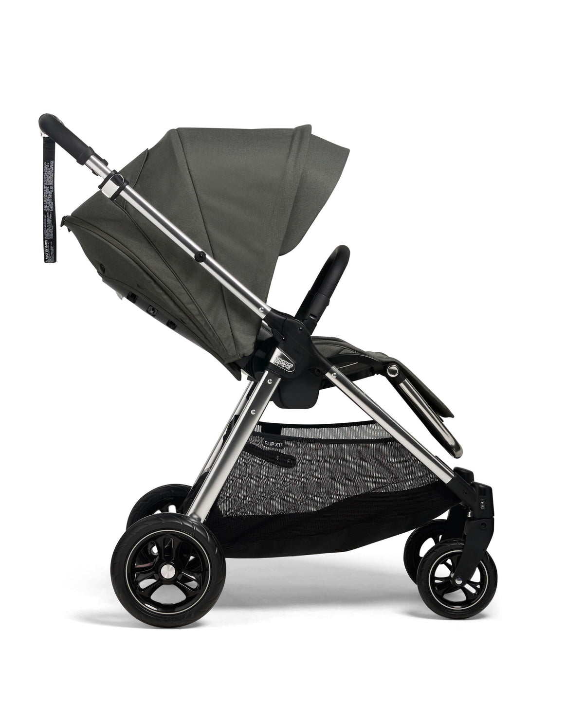 Flip XT³ Pushchair Bundle with Cybex Aton B Car Seat & Base (5 Pieces) – Harbour Grey