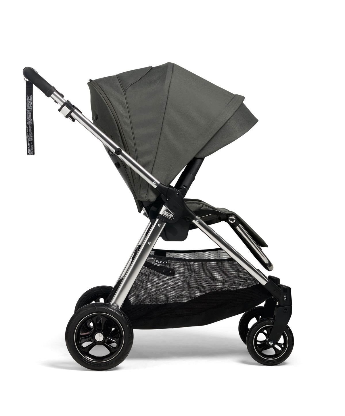 Flip XT³ Pushchair Bundle with Cybex Aton B Car Seat & Base (5 Pieces) – Harbour Grey