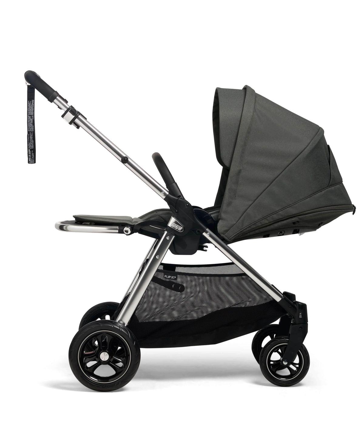 Flip XT³ Pushchair Bundle with Cybex Aton B Car Seat & Base (5 Pieces) – Harbour Grey