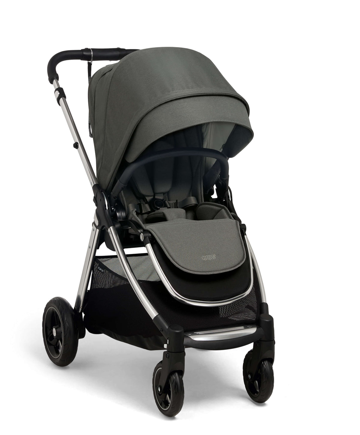 Flip XT³ Pushchair Bundle with Cybex Aton B Car Seat & Base (5 Pieces) – Harbour Grey