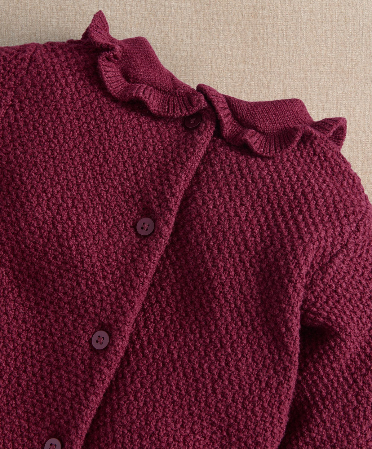 Floral Embroidery Detail Knitted Romper