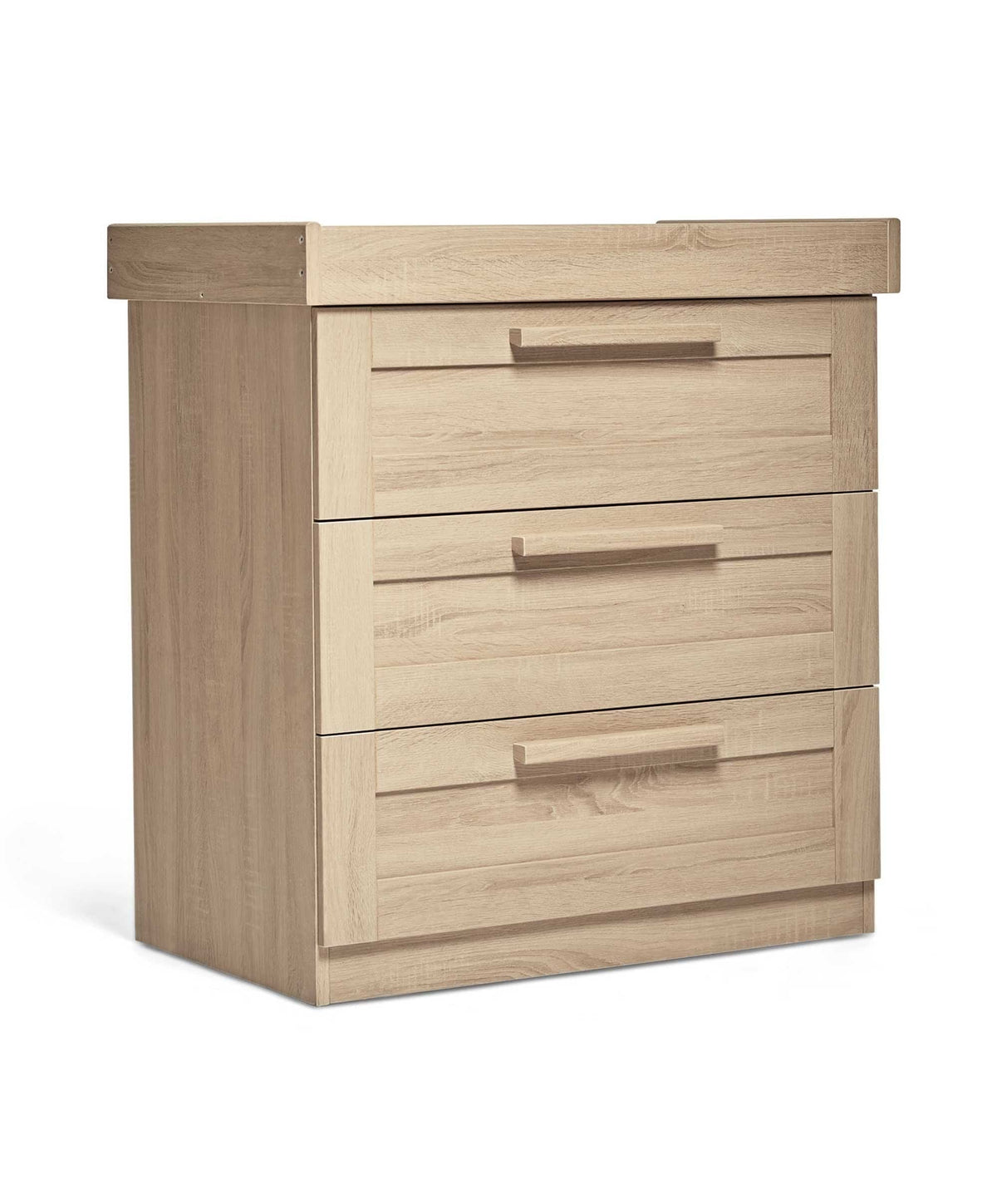 Atlas Nursery Bundle with Lua Bedside Crib (6 Piece) – Light Oak