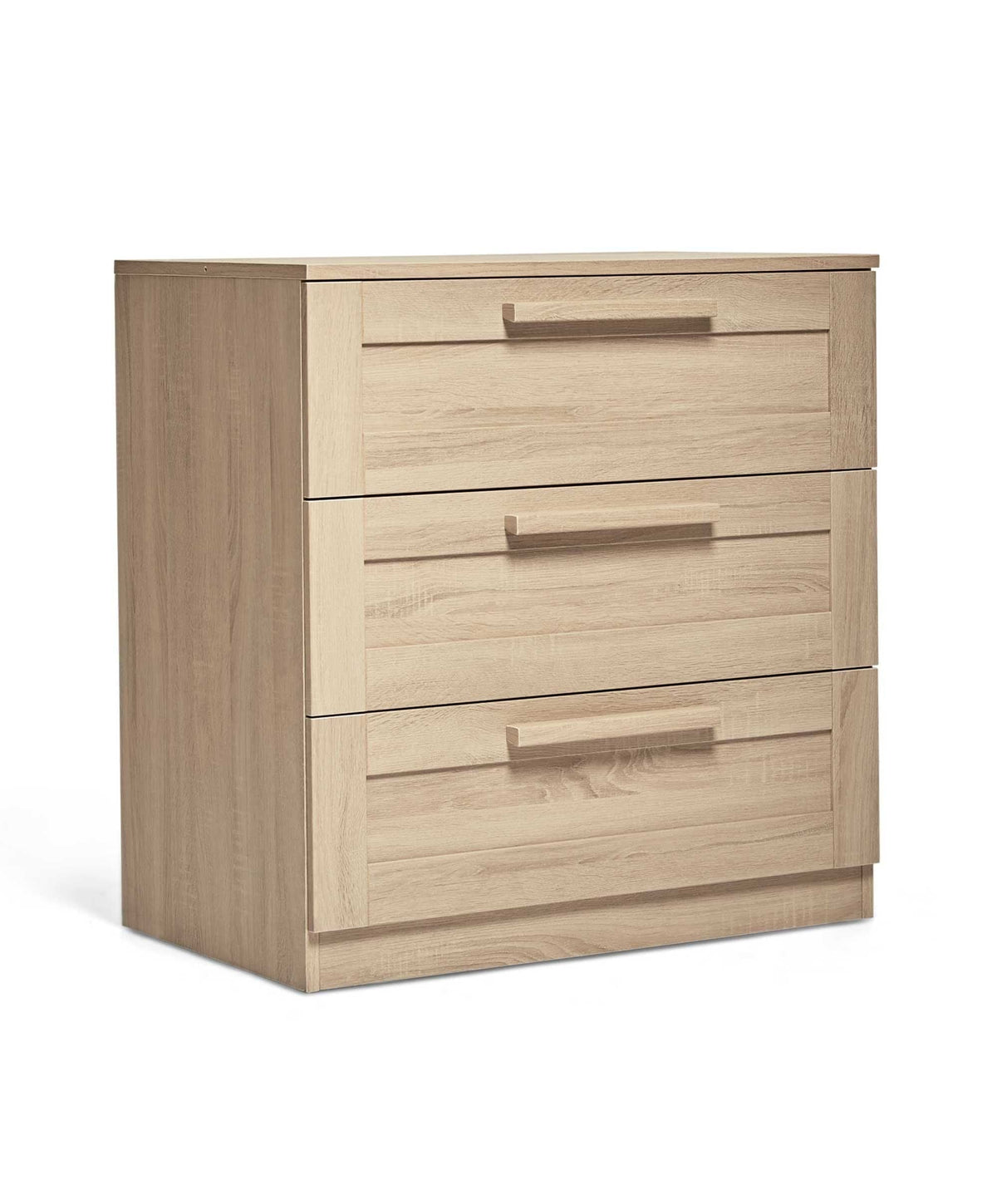 Atlas Nursery Bundle with Lua Bedside Crib (6 Piece) – Light Oak