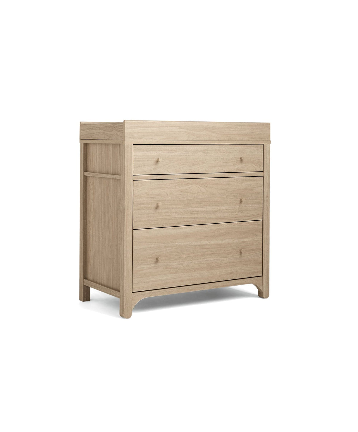 Barton 3 Piece Cotbed Range with Dresser Changer & Wardrobe - Oak