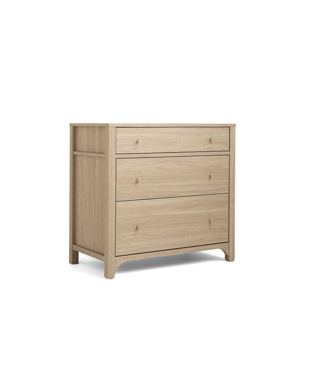 Barton 3 Piece Cotbed Range with Dresser Changer & Wardrobe - Oak