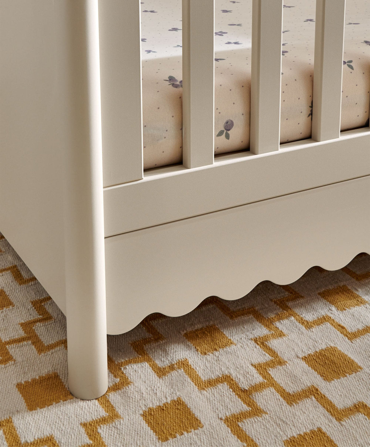 Eryn 2 Piece Cotbed Set with Dresser Changer - Cashmere