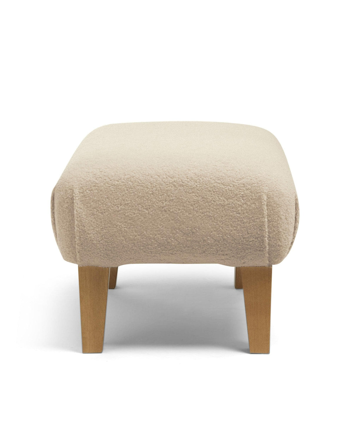 Hilston Nursing Chair & Footsool Set - Oatmeal Boucle
