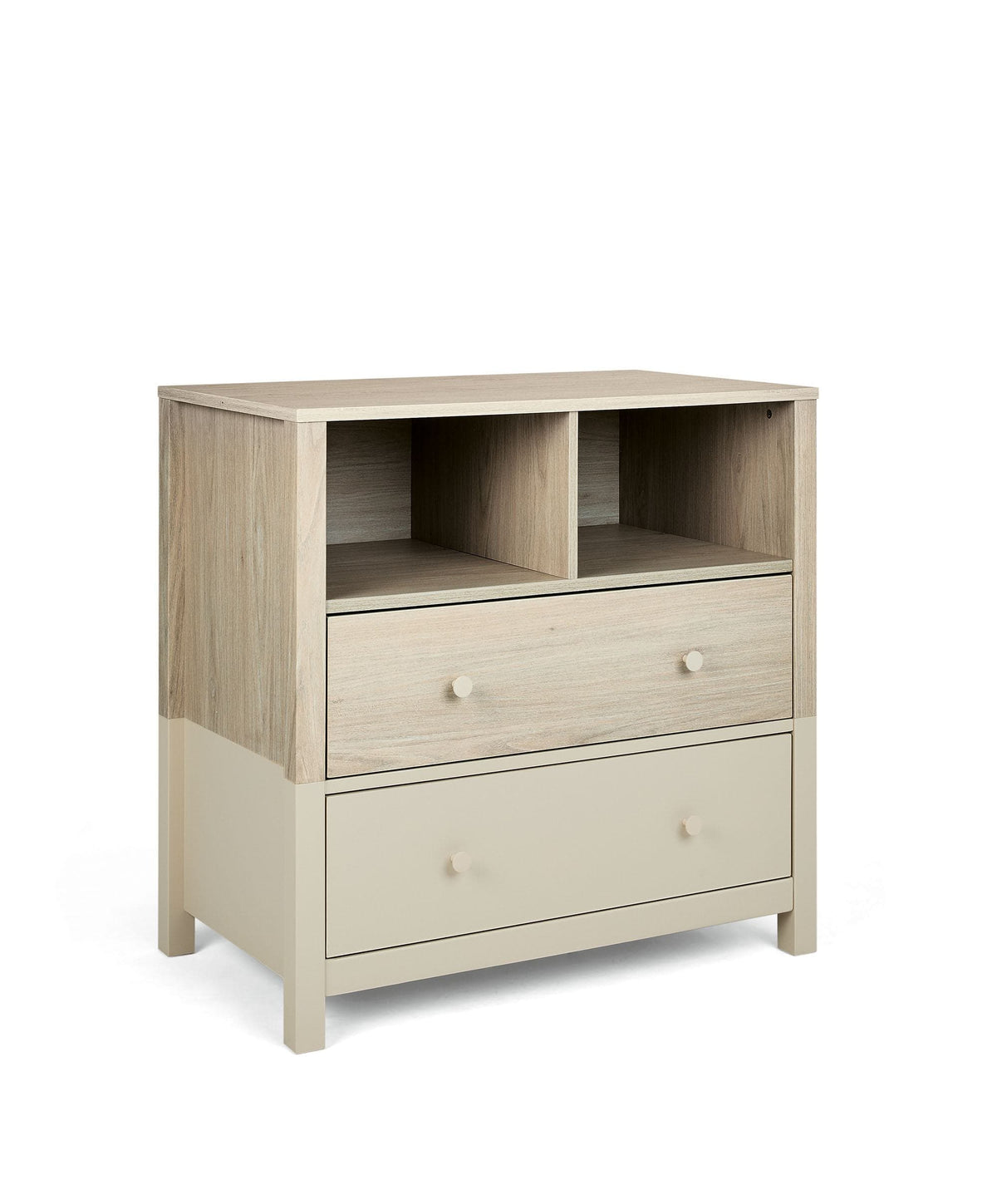 Litton 2 Piece Cotbed Set with Dresser Changer - Washed Oak