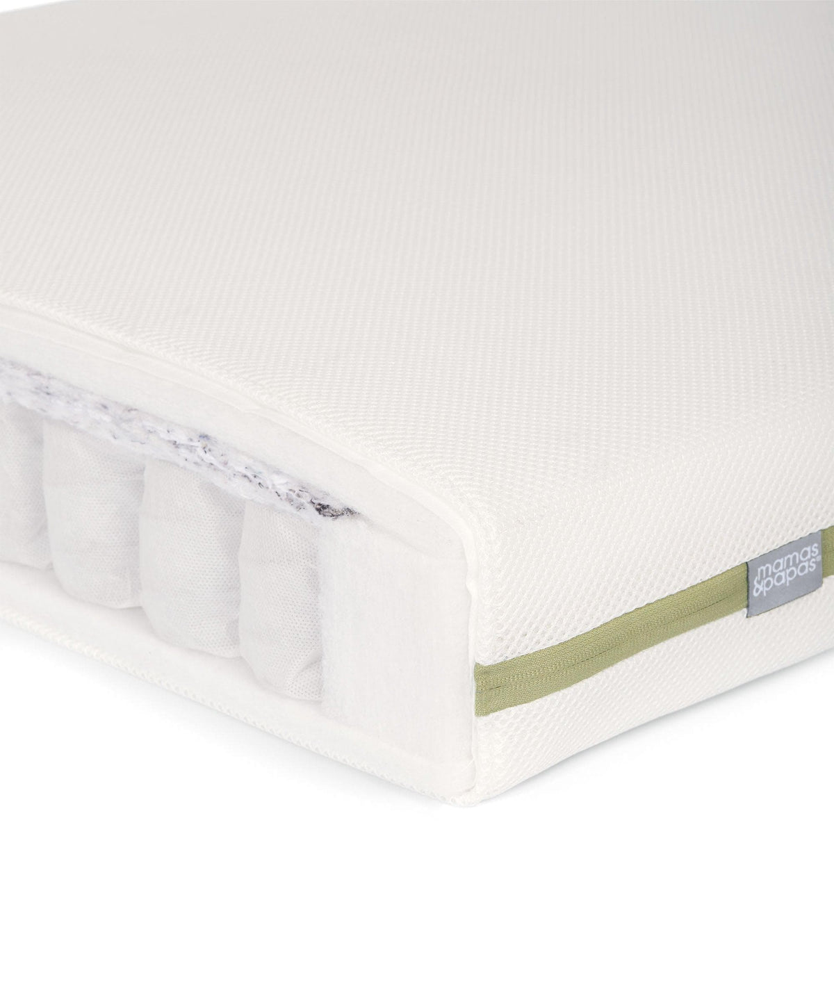 Oska Cotbed & Premium Pocket Spring Cotbed Mattress Bundle - Oak