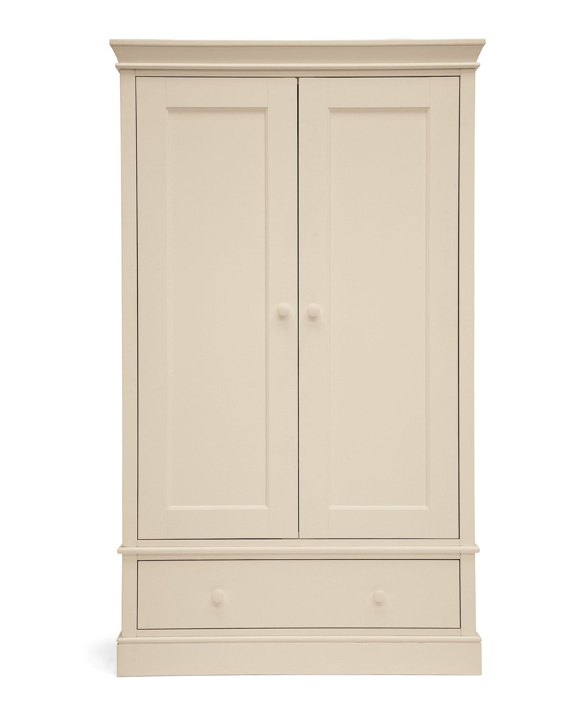 Oxford 3 Piece Cotbed Range with Dresser Changer & Wardrobe - Cashmere