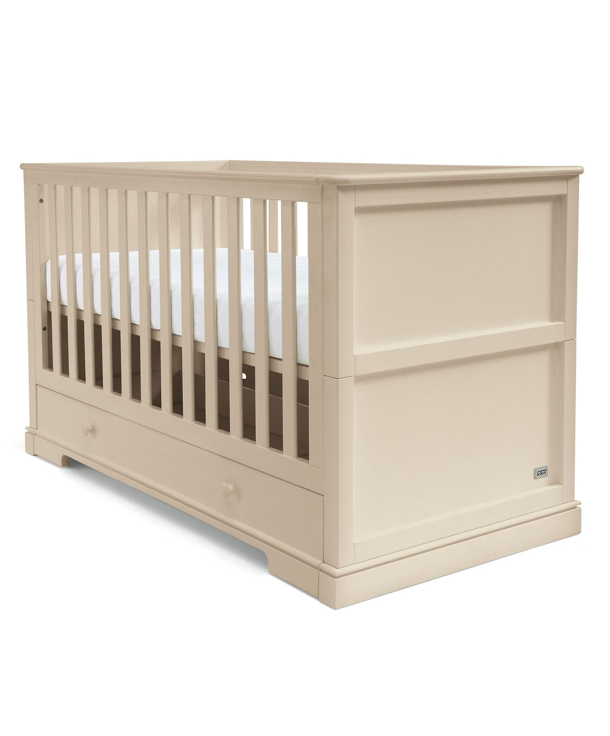 Oxford 3 Piece Cotbed Range with Dresser Changer & Wardrobe - Cashmere