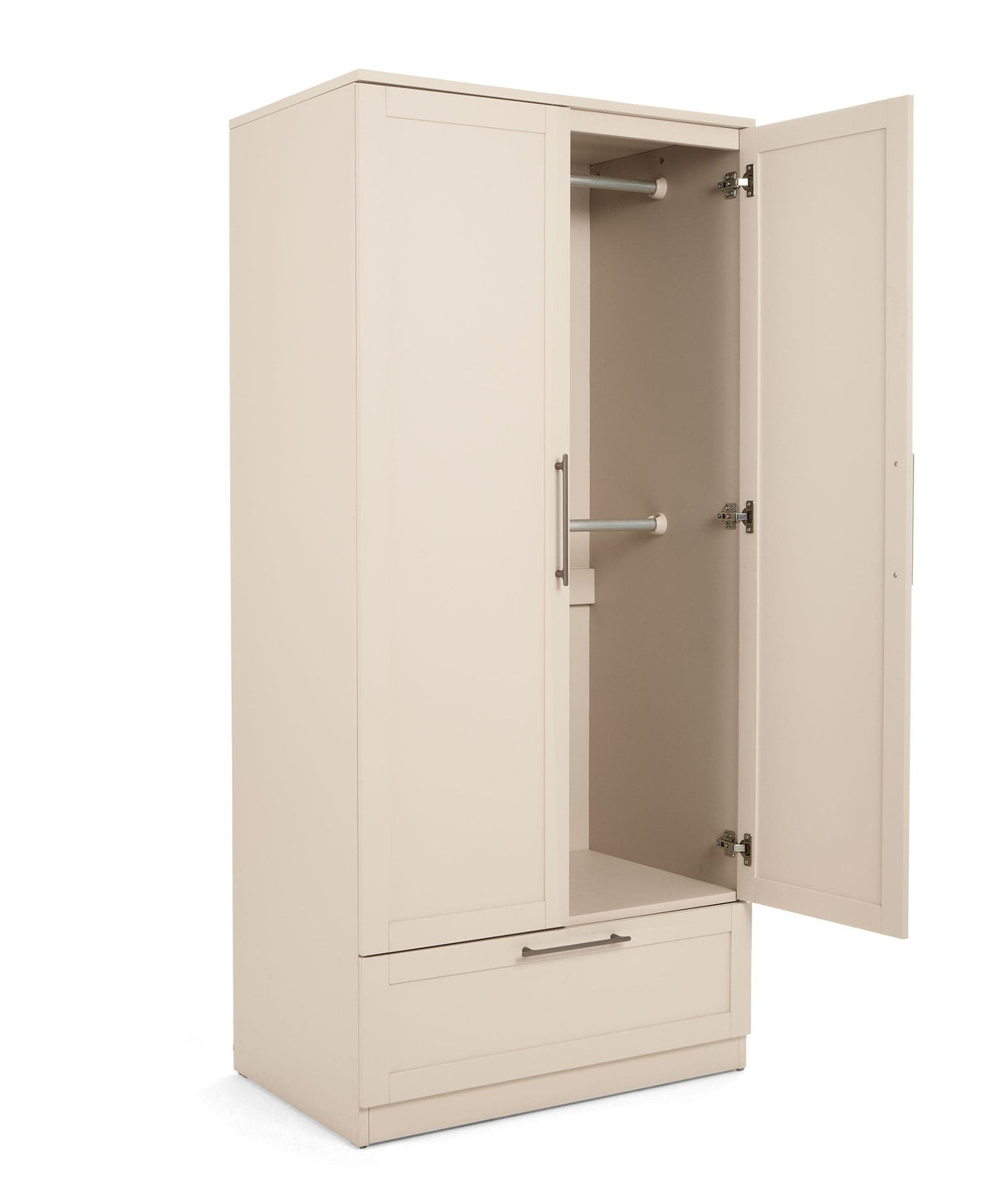 Walton 3 Piece Range with Dresser Changer & Wardrobe - Cashmere