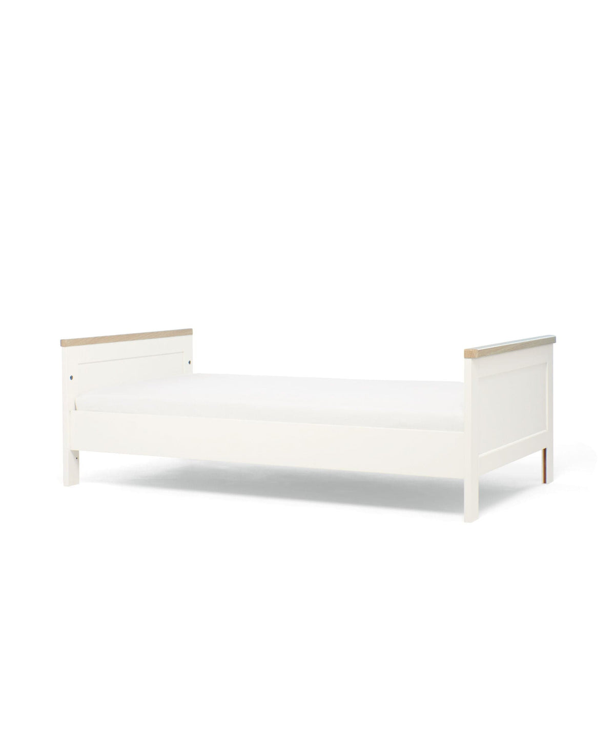 Wedmore 3 Piece Cotbed Range with Dresser Changer & Wardrobe - White/Oak