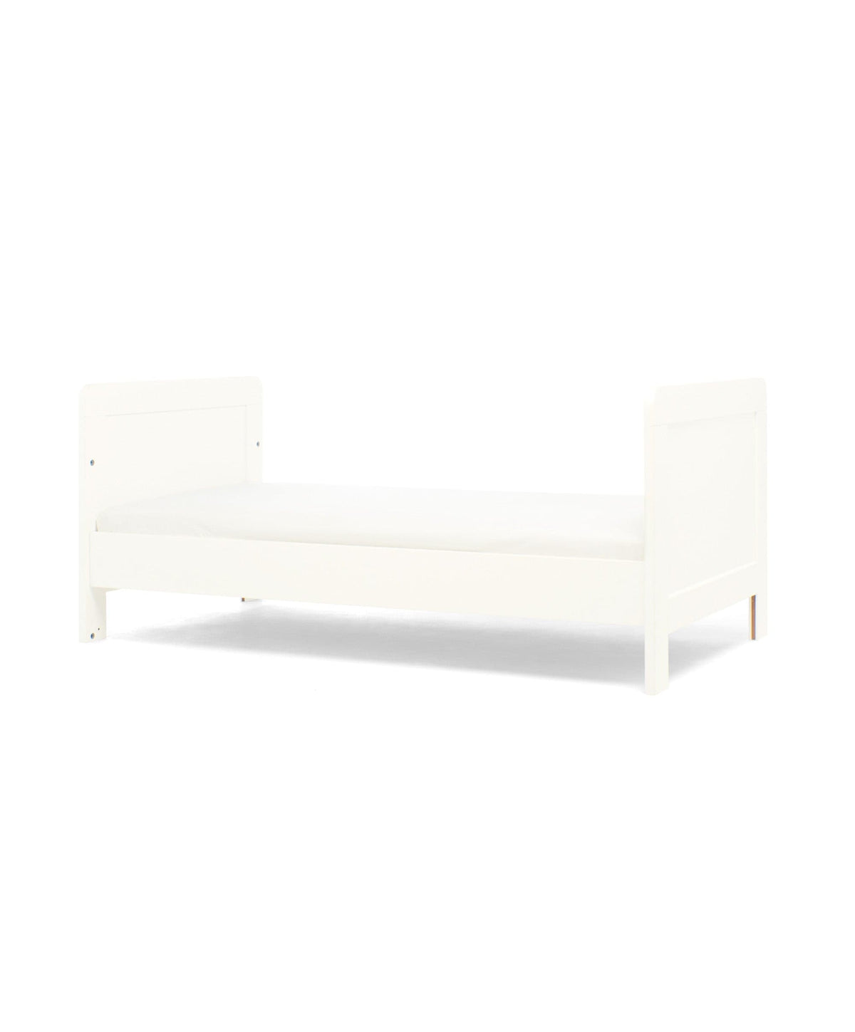 Hampden Nursery Furniture Set & Signature Airflow Fibre Cotbed Mattress - White