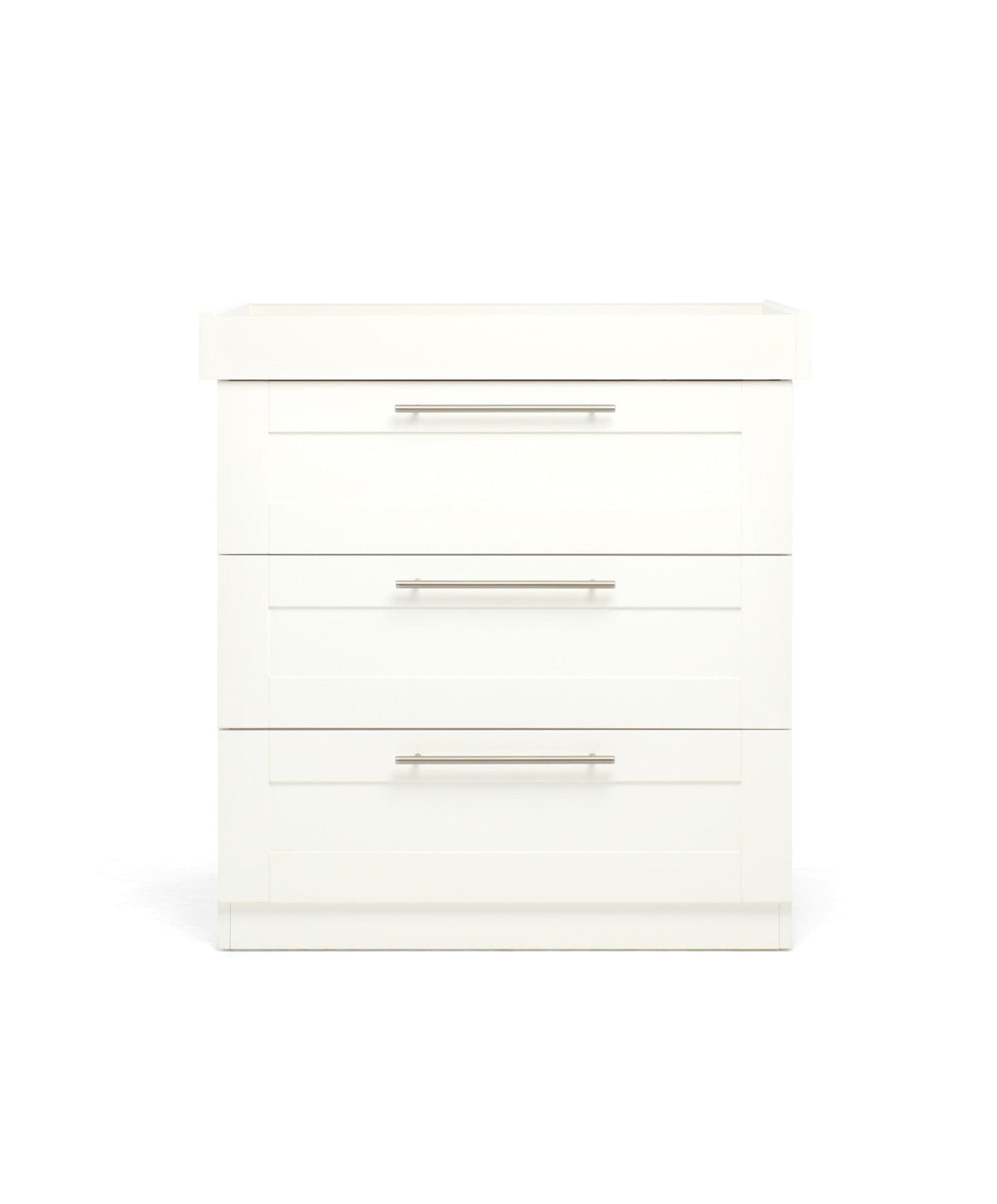 Hampden Nursery Furniture Set & Signature Airflow Fibre Cotbed Mattress - White