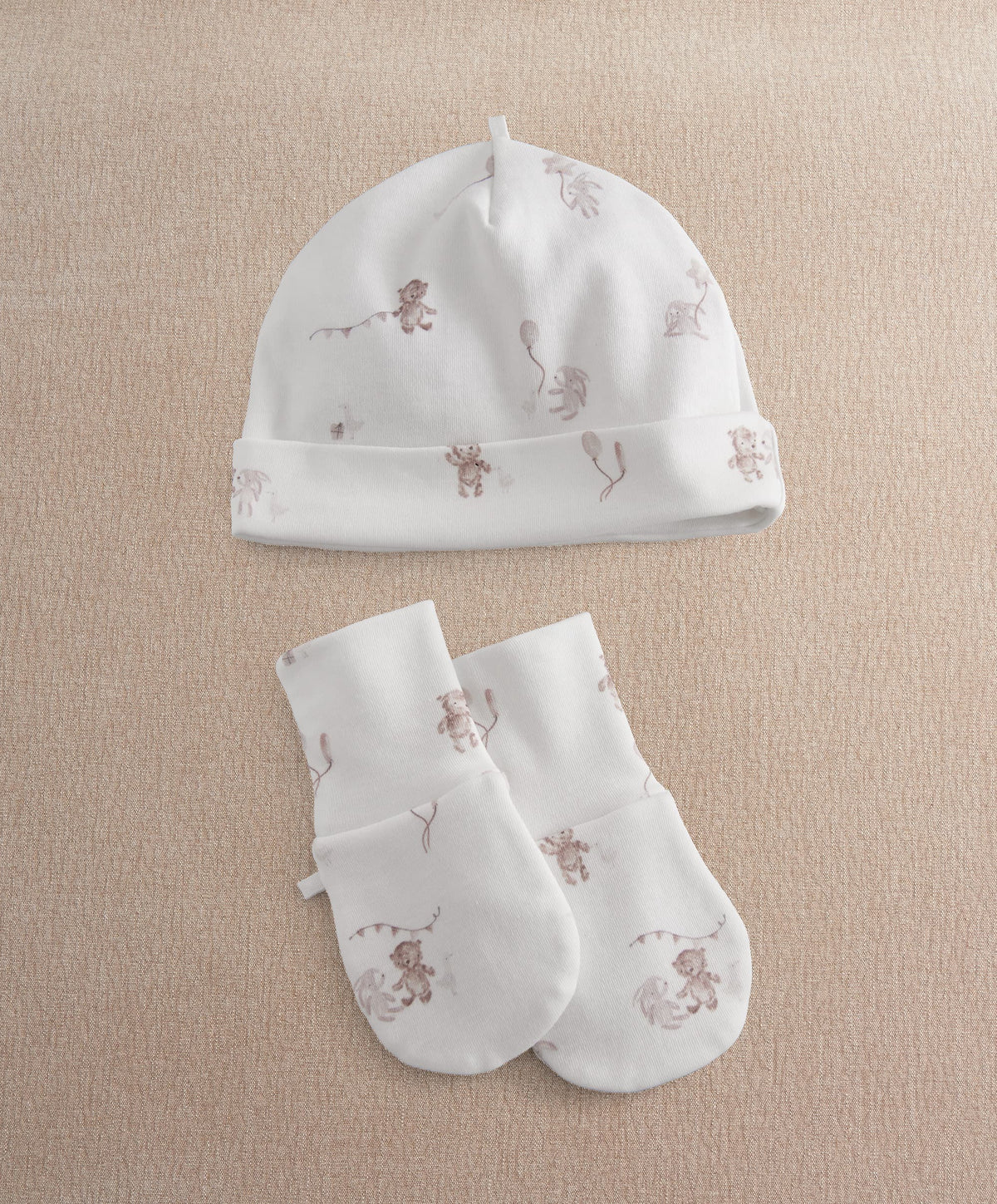 Celebration Print Hat & Mitts