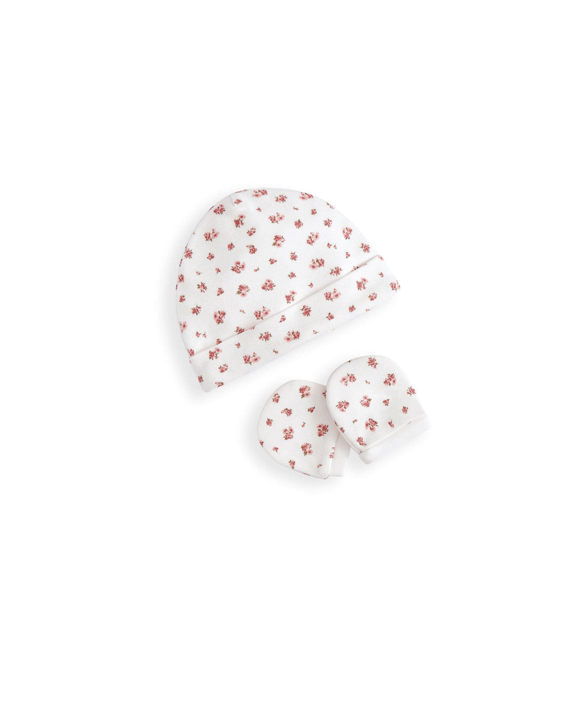 Rose Premature Hat & Mittens