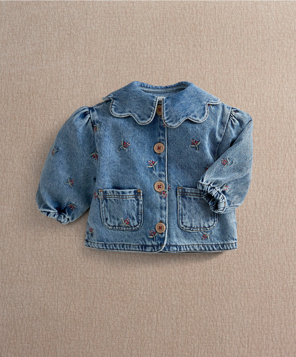 Berry Denim Jacket
