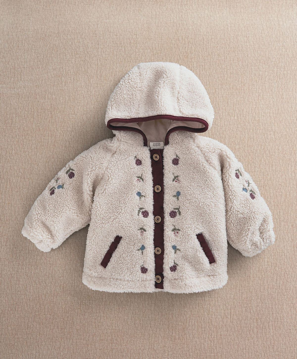 Embroidered Borg Jacket