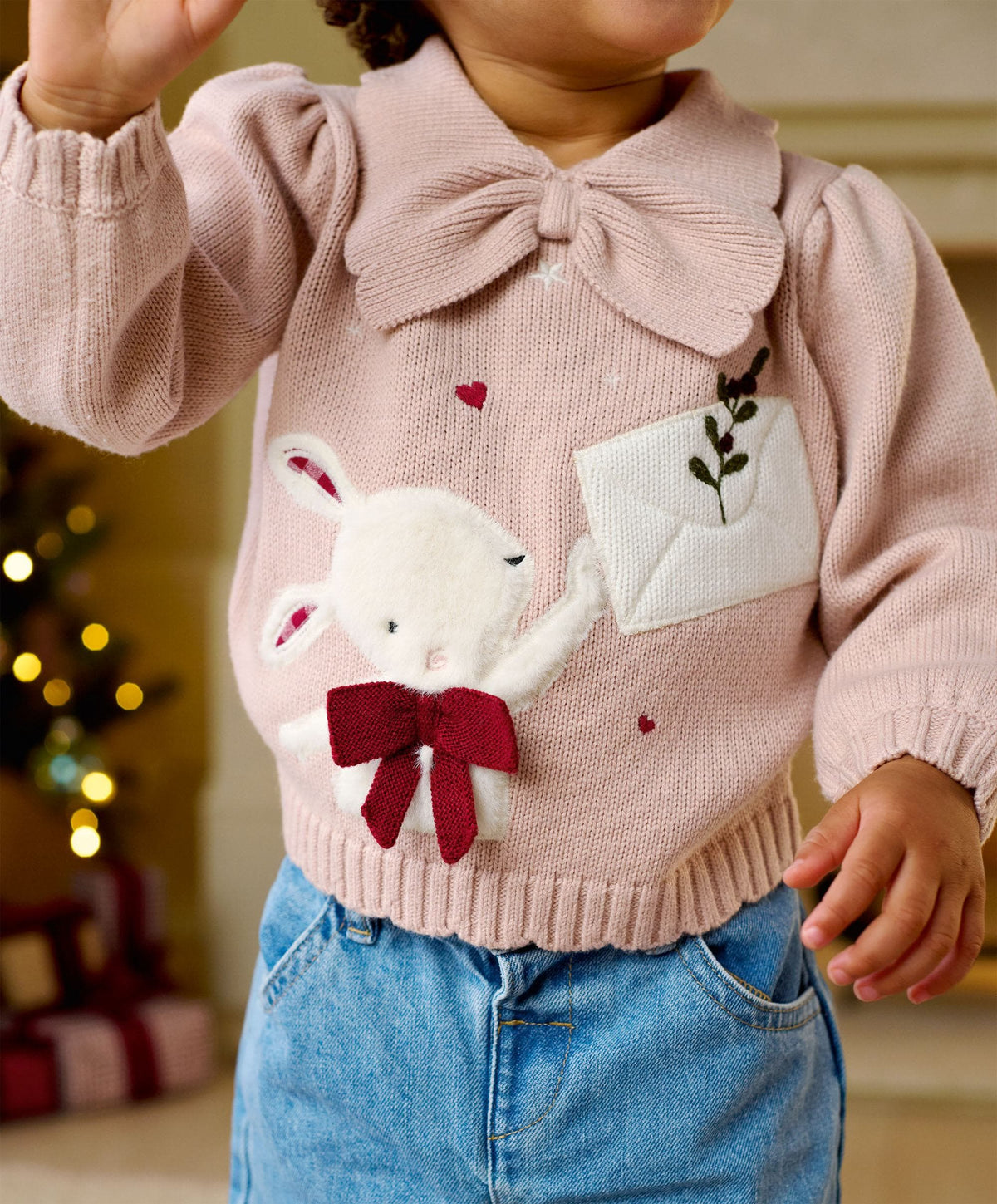 Bunny & Bow Jumper