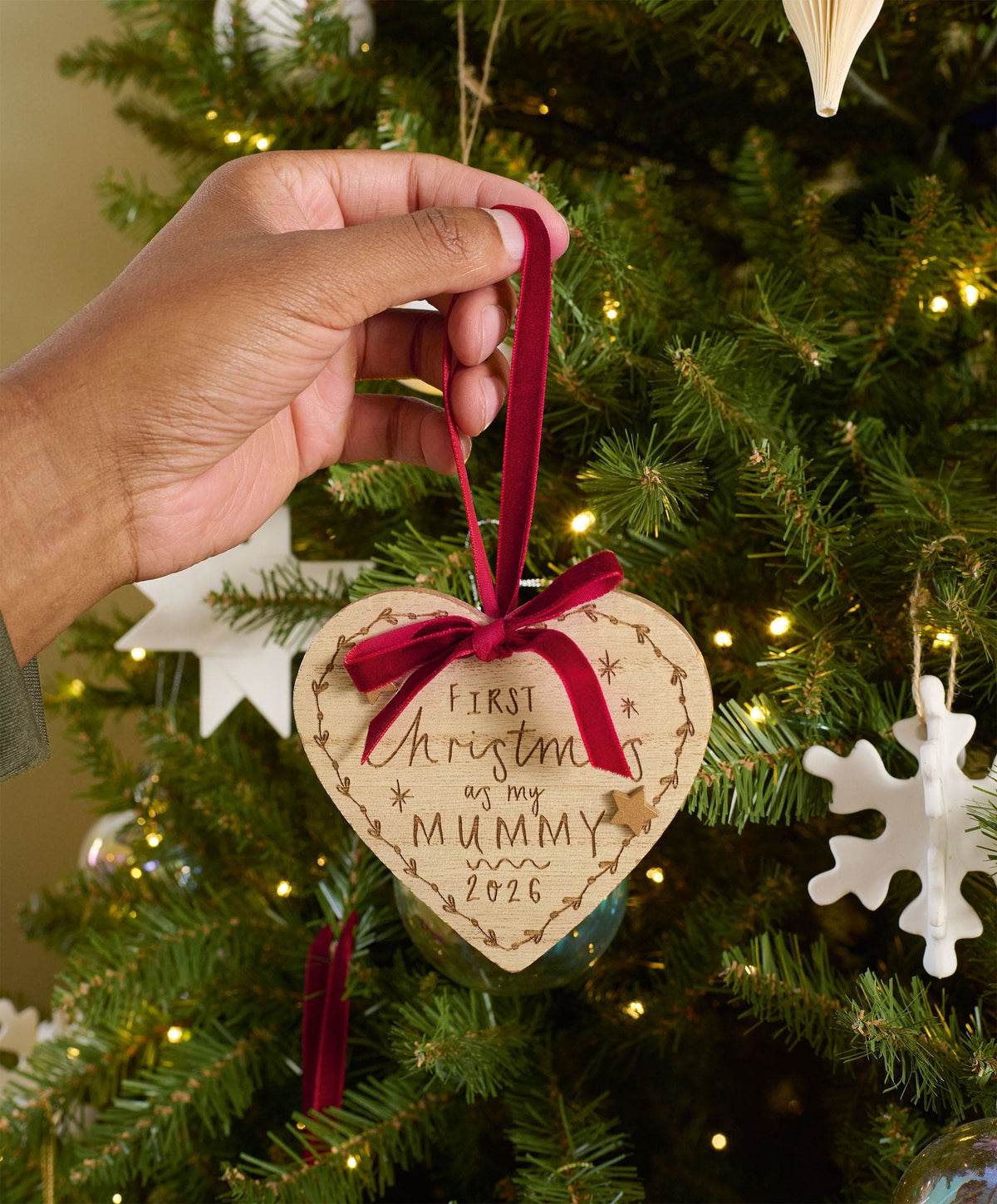 First Christmas As My Mummy Hanging Decoration