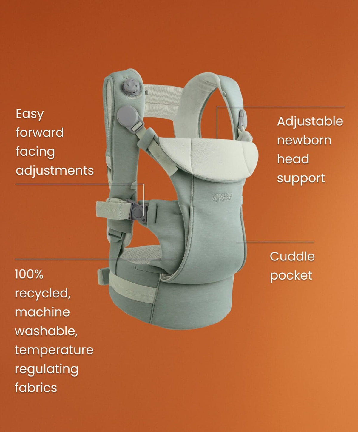 Kudo Baby Carrier - Black