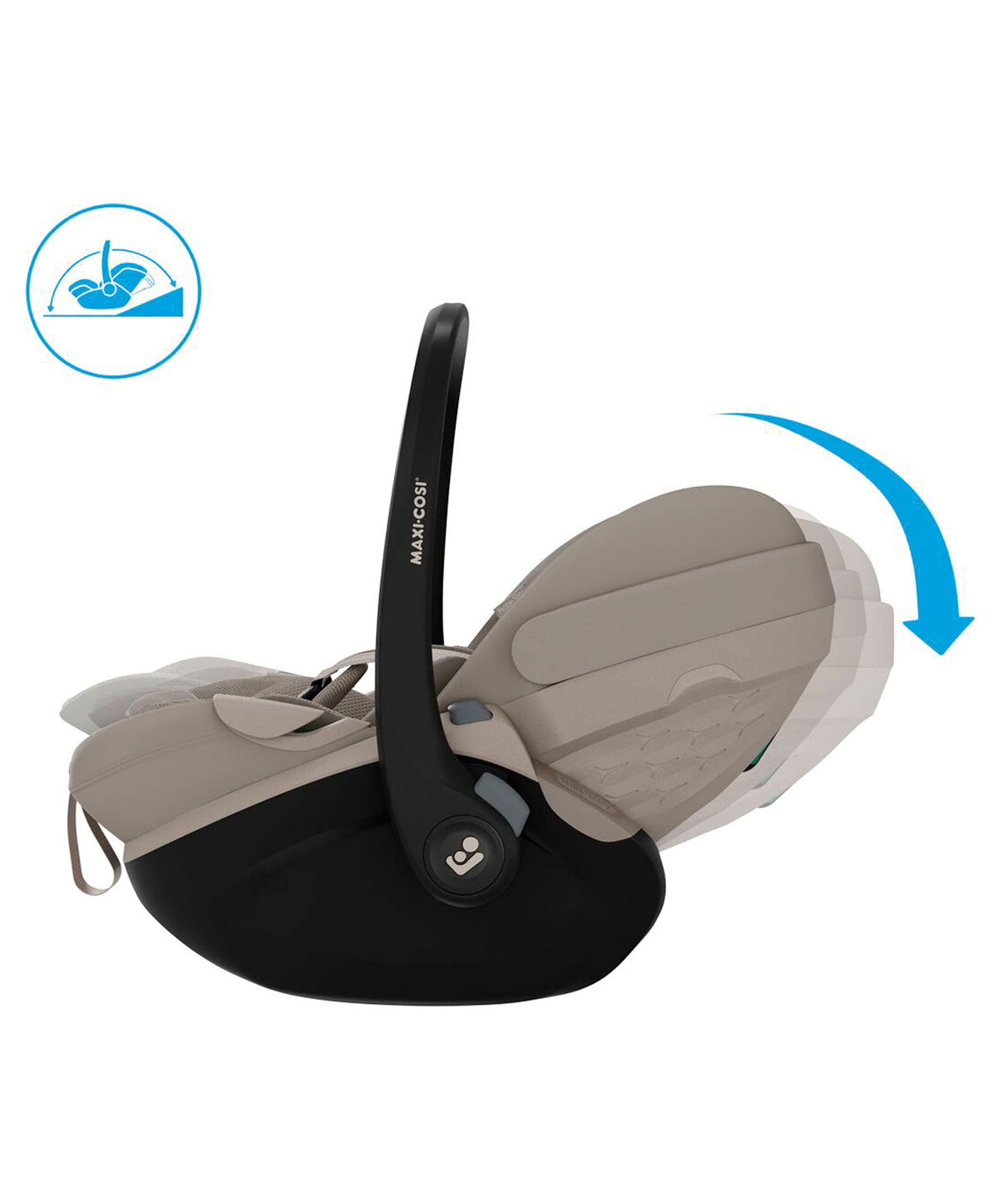 Maxi-Cosi Pebble Slide Pro Car Seat & FamilyFix Slide Pro Base -  Sapphire Sand