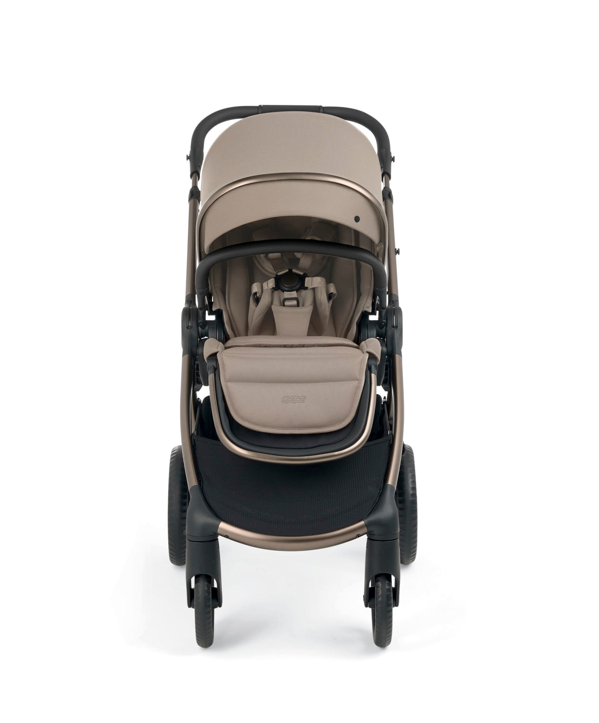 Ocarro 2 Complete Pushchair Bundle with Cybex Aton B2 i-Size Baby Car Seat (8 Pieces) - Oatmeal