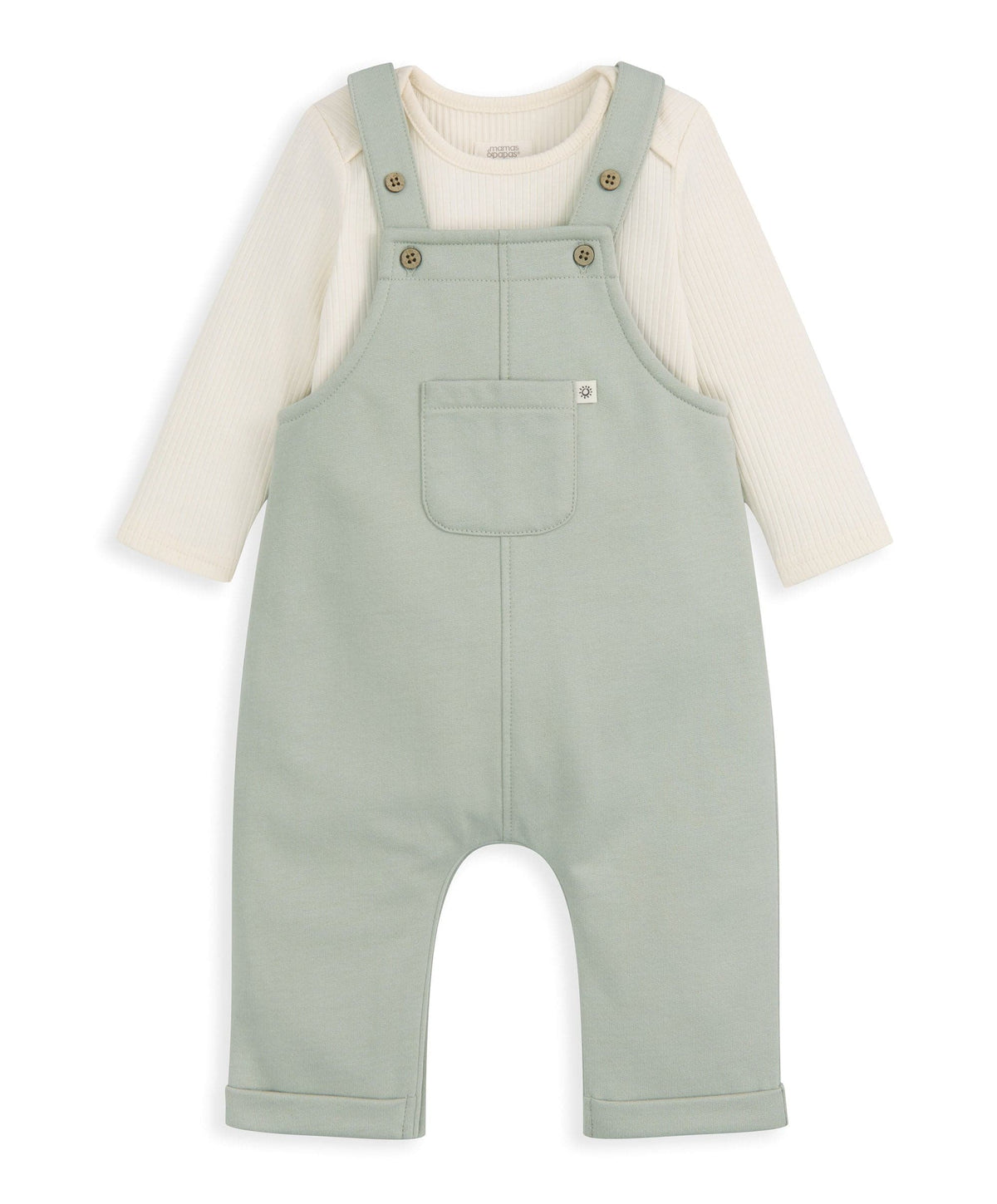 Dungaree & Bodysuit Set