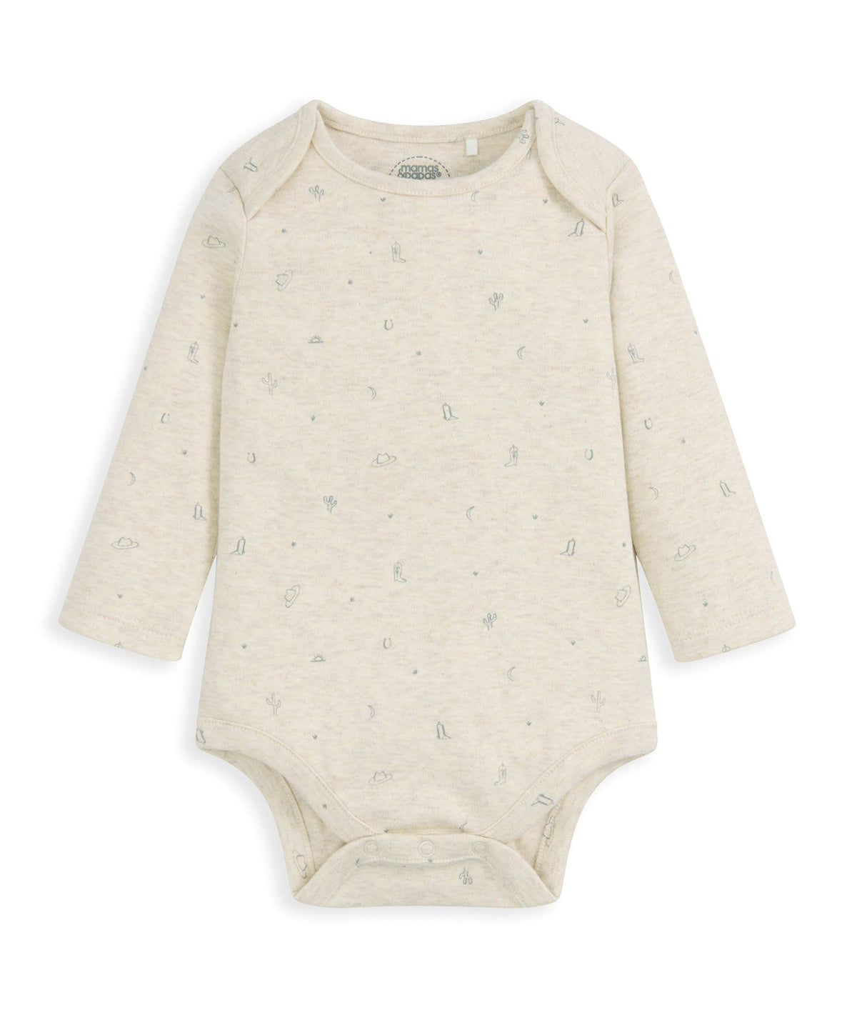 Quilted Dungarees and Oatmeal Bodysuit