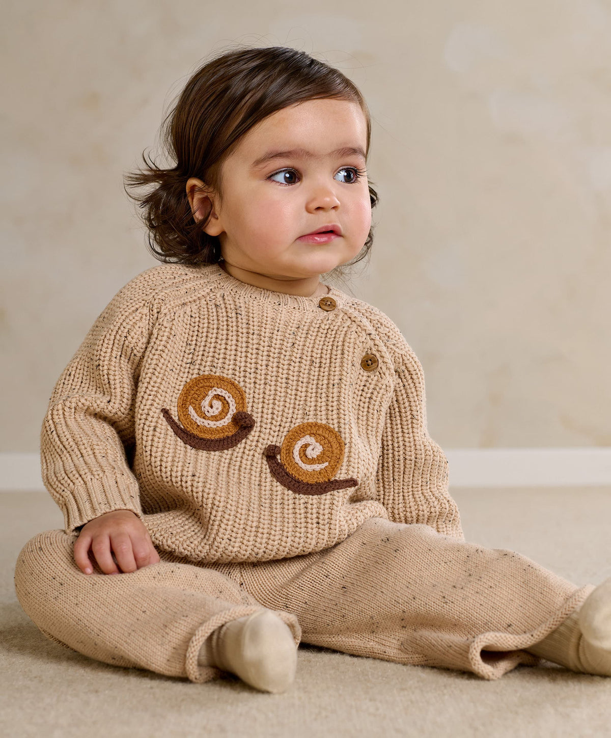 Snail Knitted Set (2 Pieces)