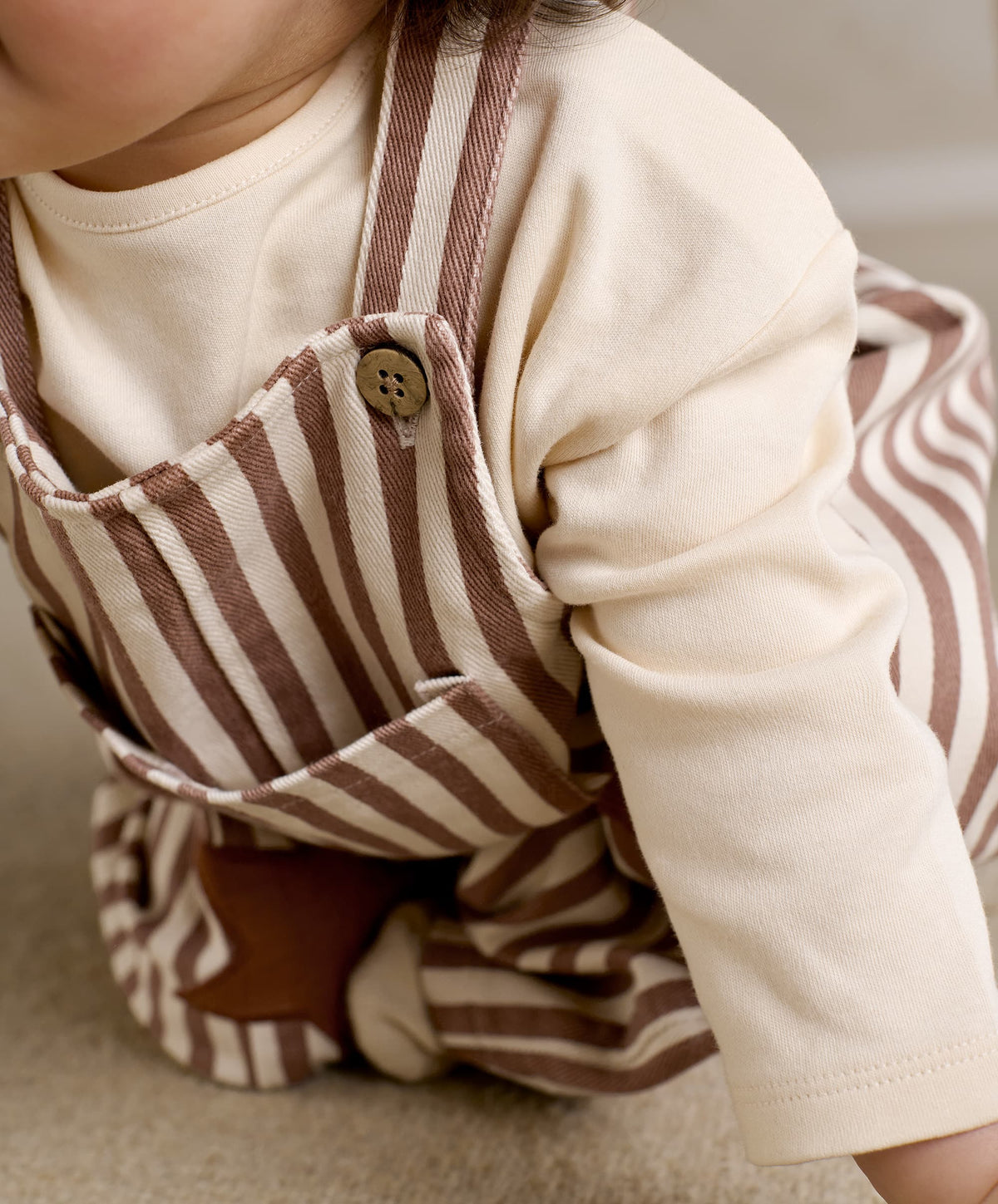 Stripe Dungaree Set (2 Piece)