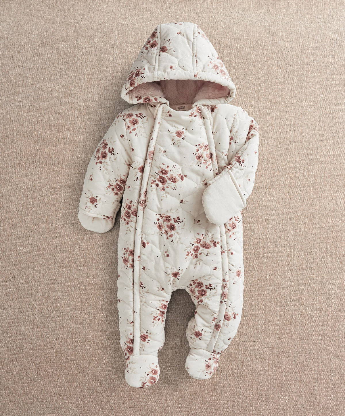 Ditsy Print Pramsuit