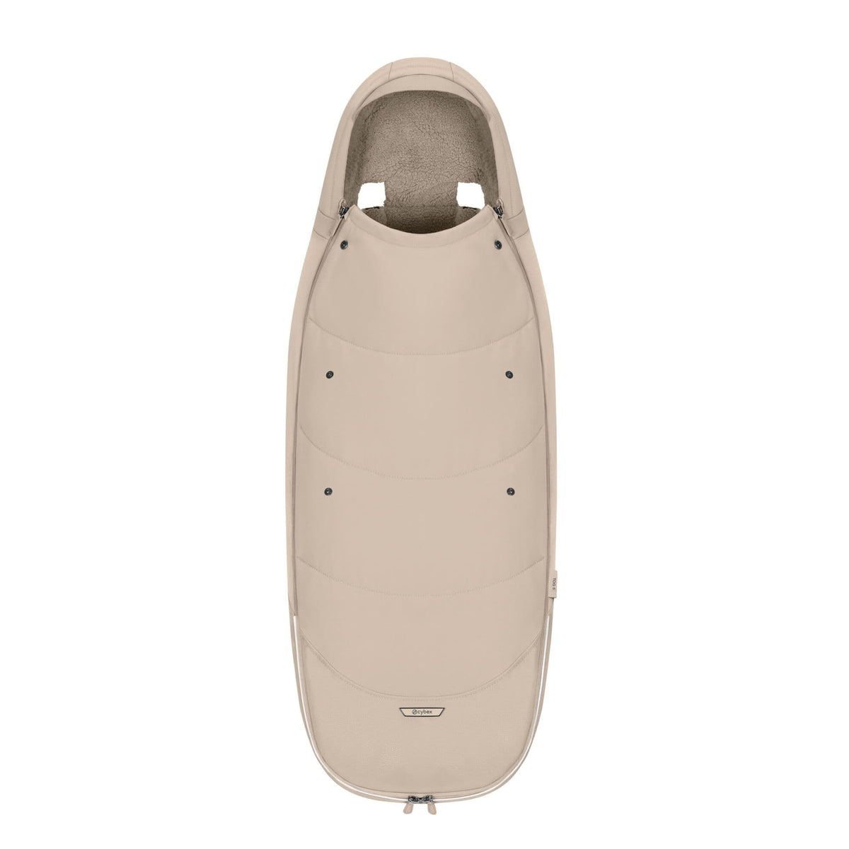 Cybex e-Priam Ultimate Pushchair Bundle with Cybex Cloud T i-Size Rotating Baby Car Seat & Base - Cozy Beige
