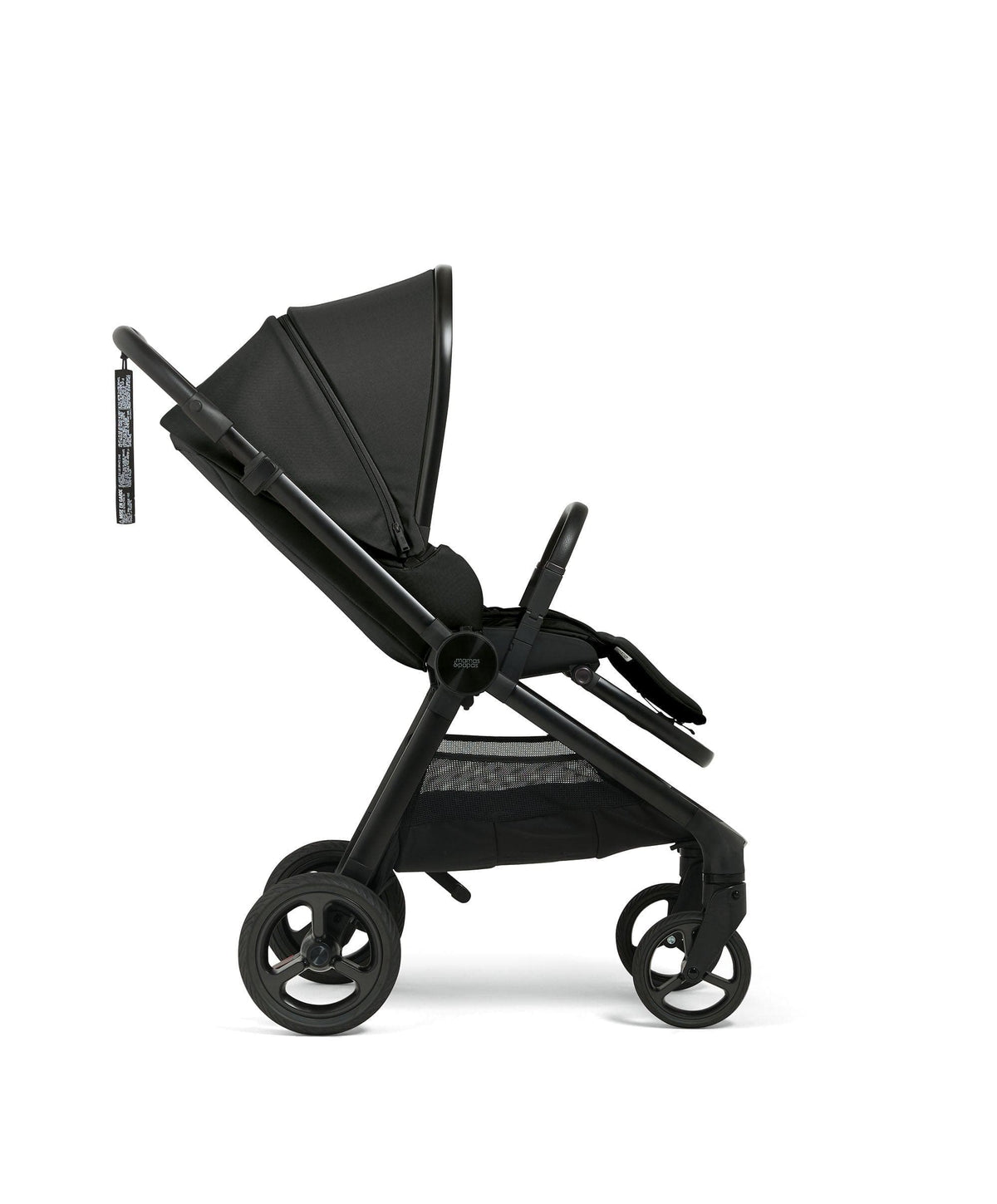 Vardo Complete Pushchair Bundle with Maxi-Cosi Pebble Slide Pro Car Seat & Base (9 Pieces) - Noir