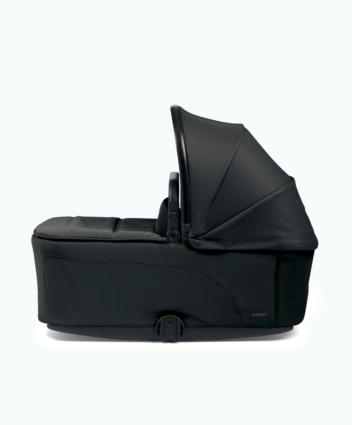 Vardo Complete Pushchair Bundle with Maxi-Cosi Pebble Slide Pro Car Seat & Base (9 Pieces) - Noir