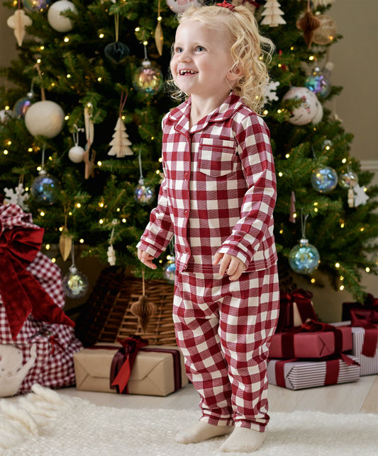 Large Gingham Check Pyjama Sets