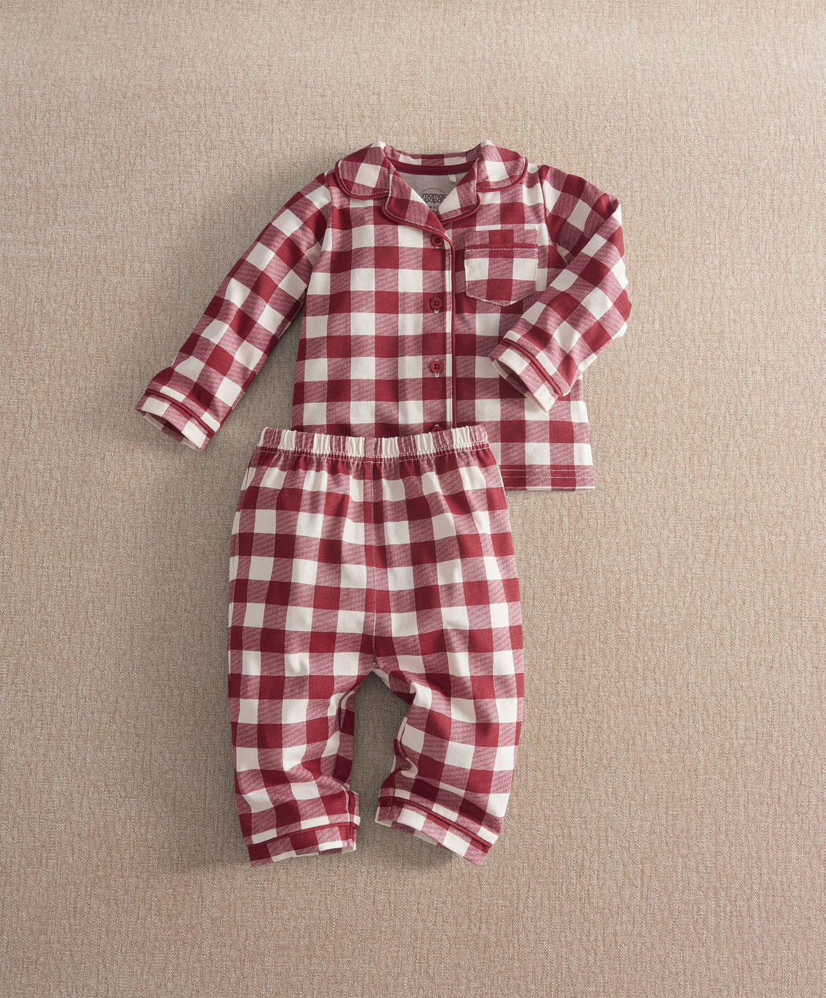 Large Gingham Check Pyjama Sets