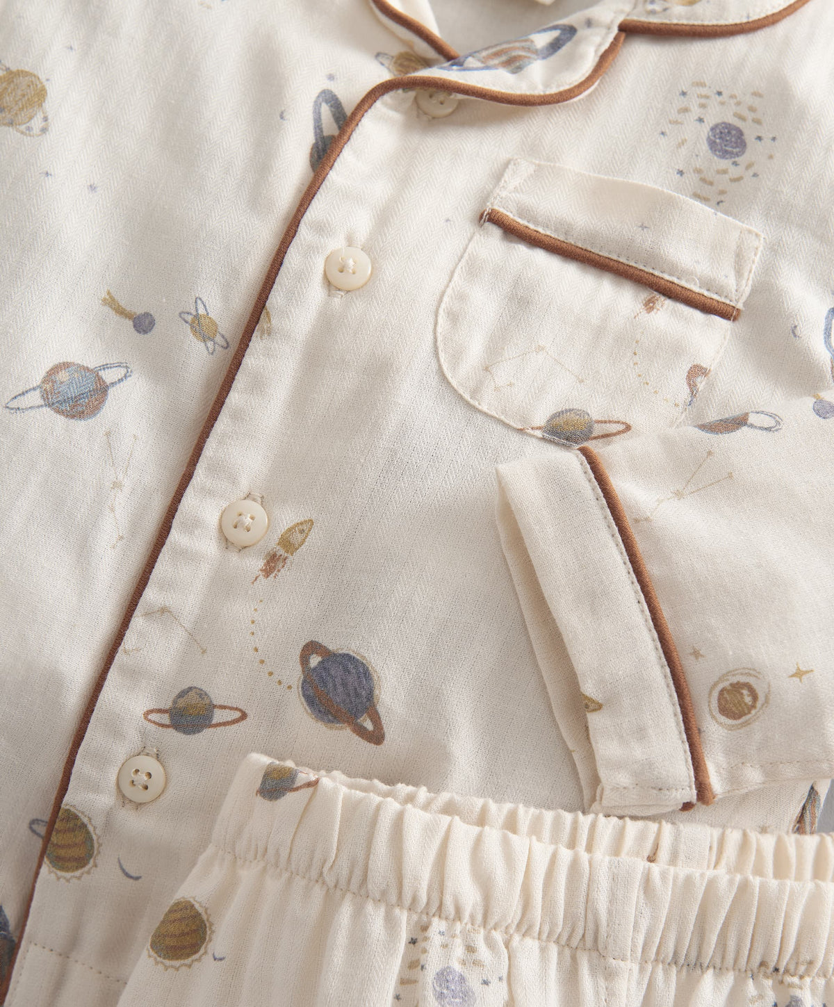Planets Woven Pyjamas