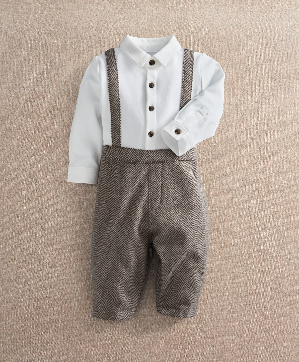 Herringbone Mock Romper
