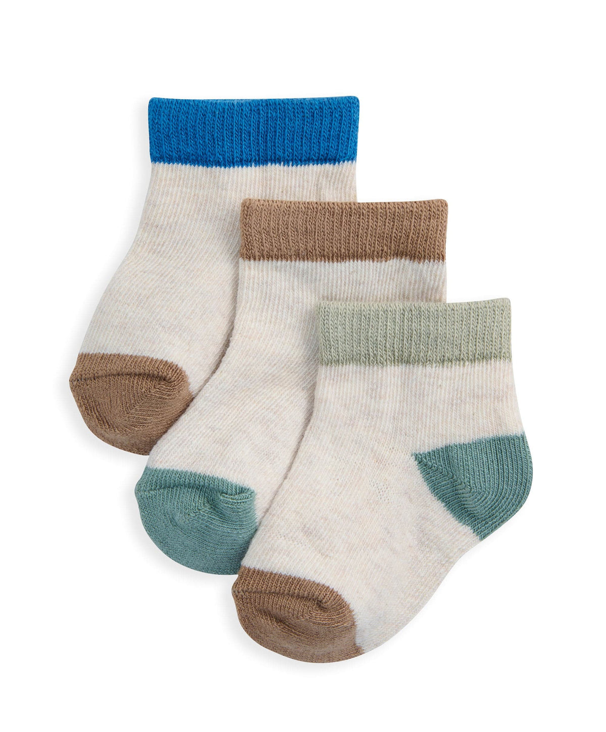 Mixed Colour Socks (Pack of 3)