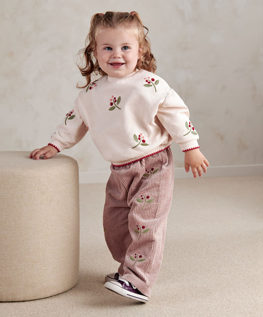Berry Cord Trousers