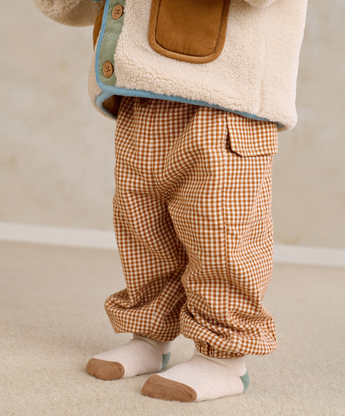Gingham Joggers