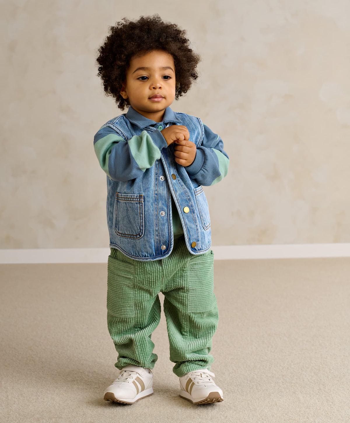 Green Cord Trousers
