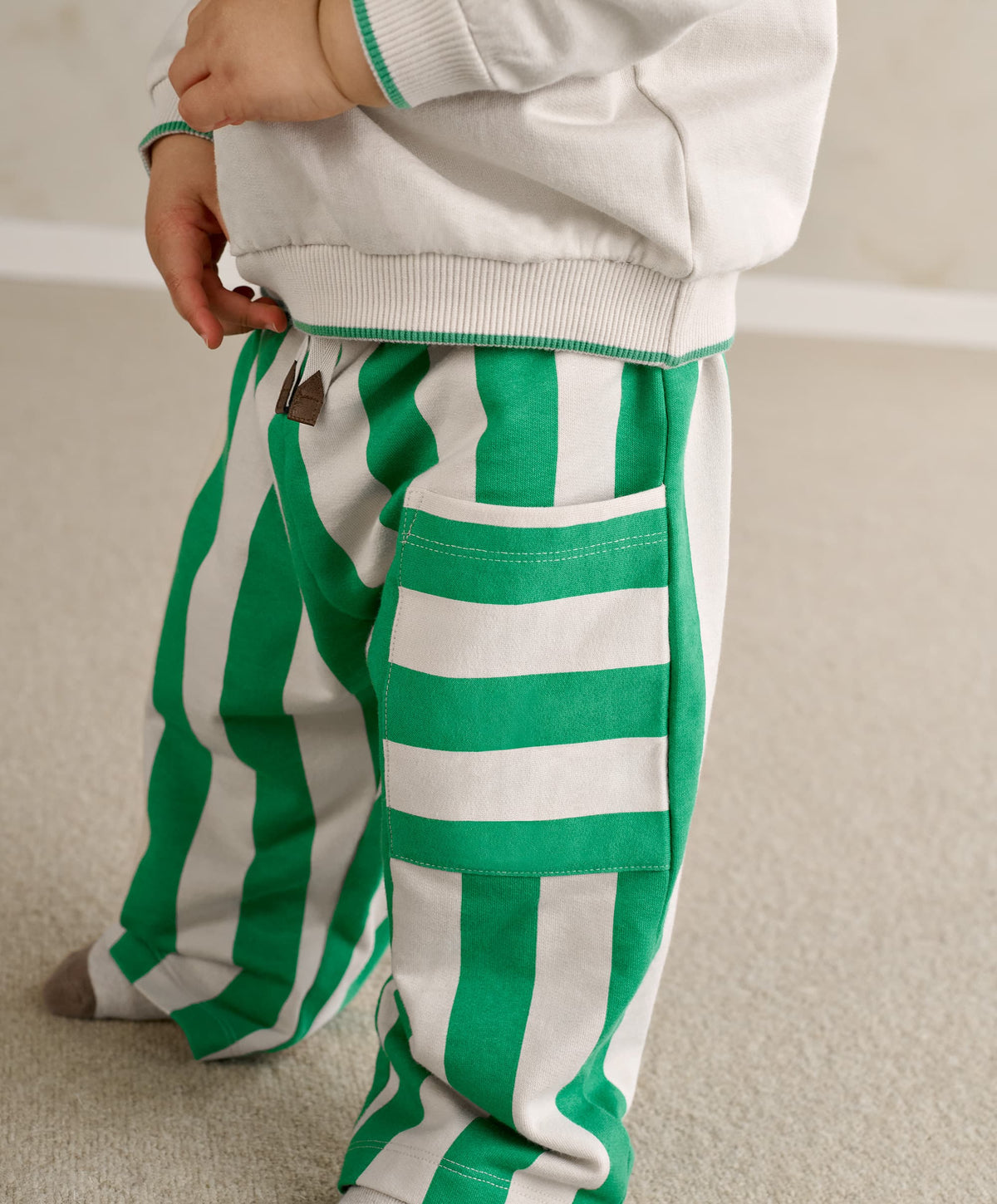 Green Stripe Trouser