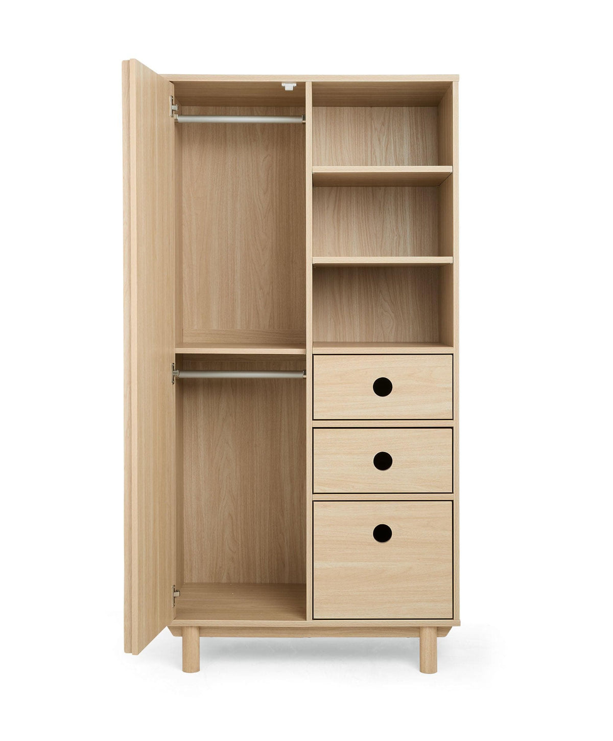 Oska Wardrobe - Oak