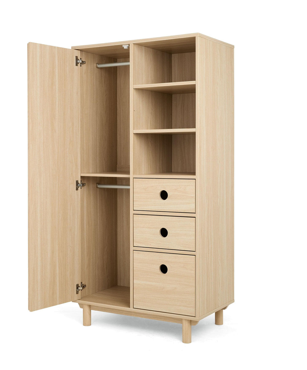 Oska Wardrobe - Oak