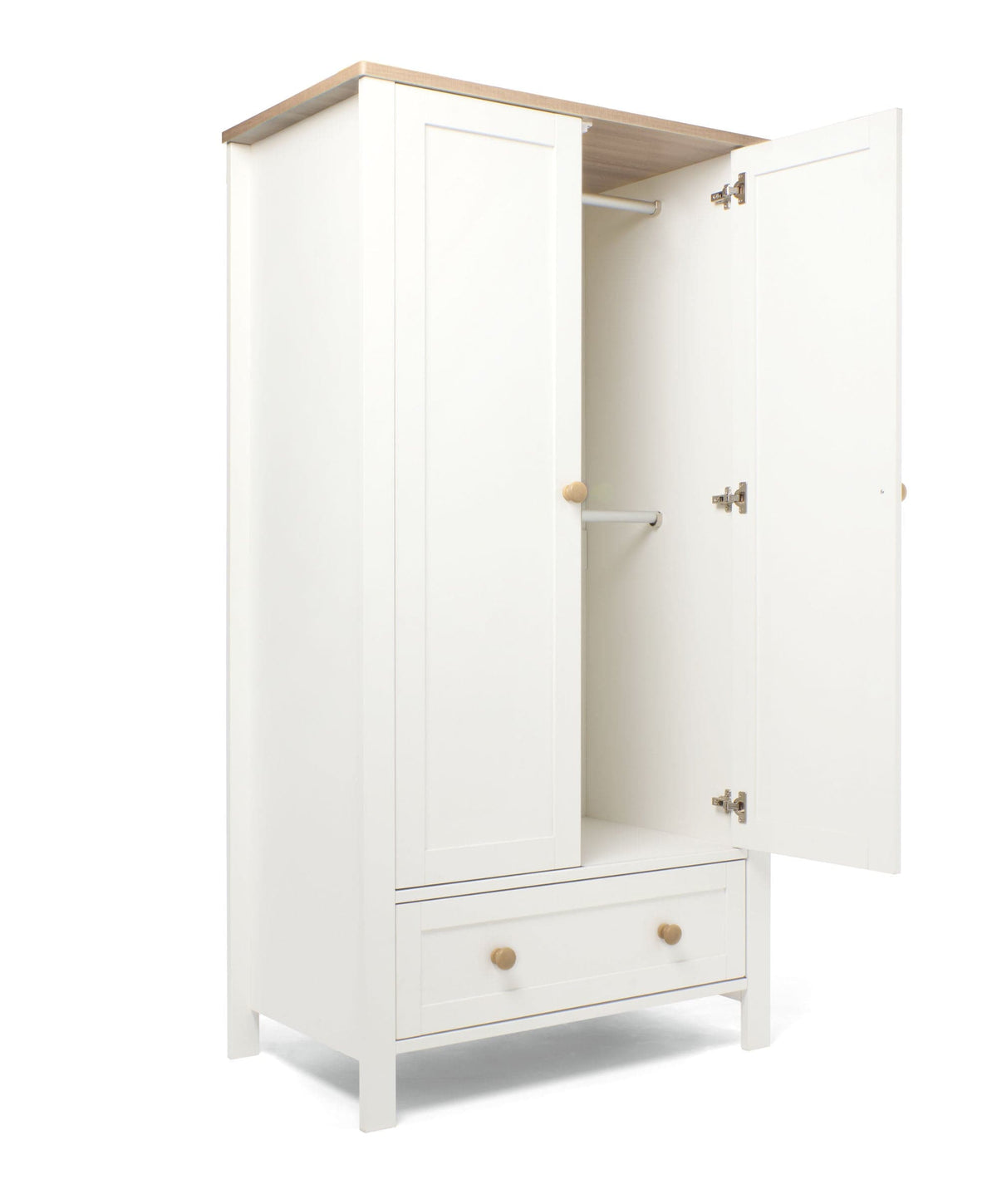 Wedmore Wardrobe - White/Oak